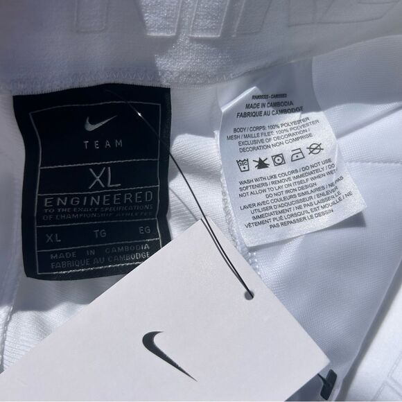 Nike Vapor Select Baseball Pants White Mens Size XL BQ6432-100 - Picture 3 of 6